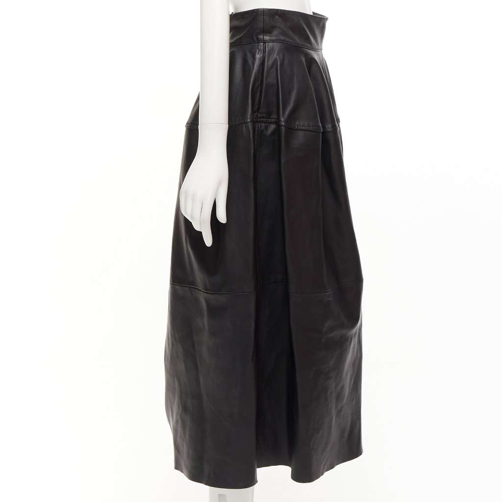 Maticevski Tavolara Black Leather Fair - Model View