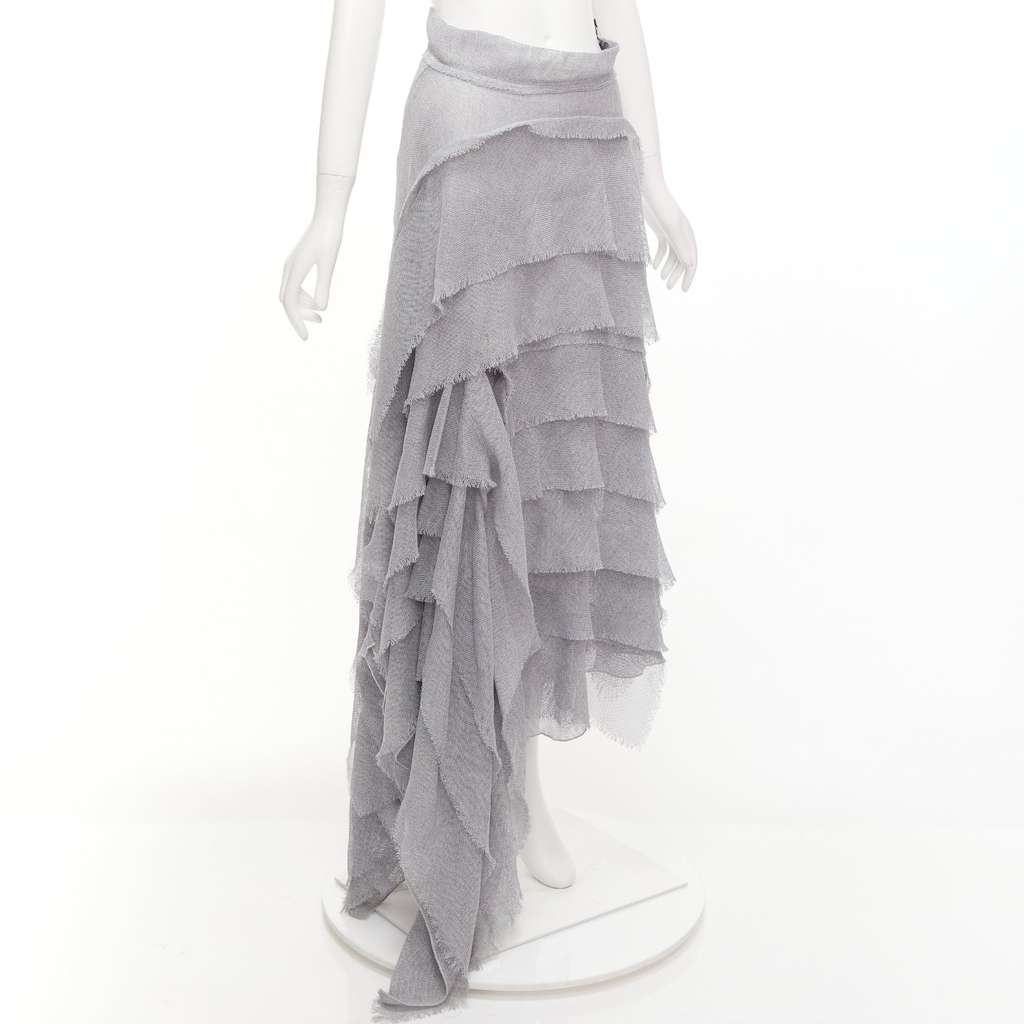 Maticevski Winning Grey Polyester Fair - Inside View