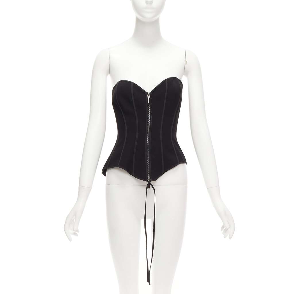 Maticevski Fable Bustier Black Polyester Never worn - Front View