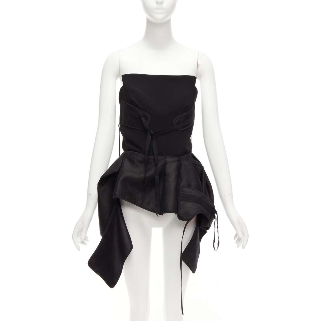 Maticevski Trinity Black Polyester Never worn - Front View