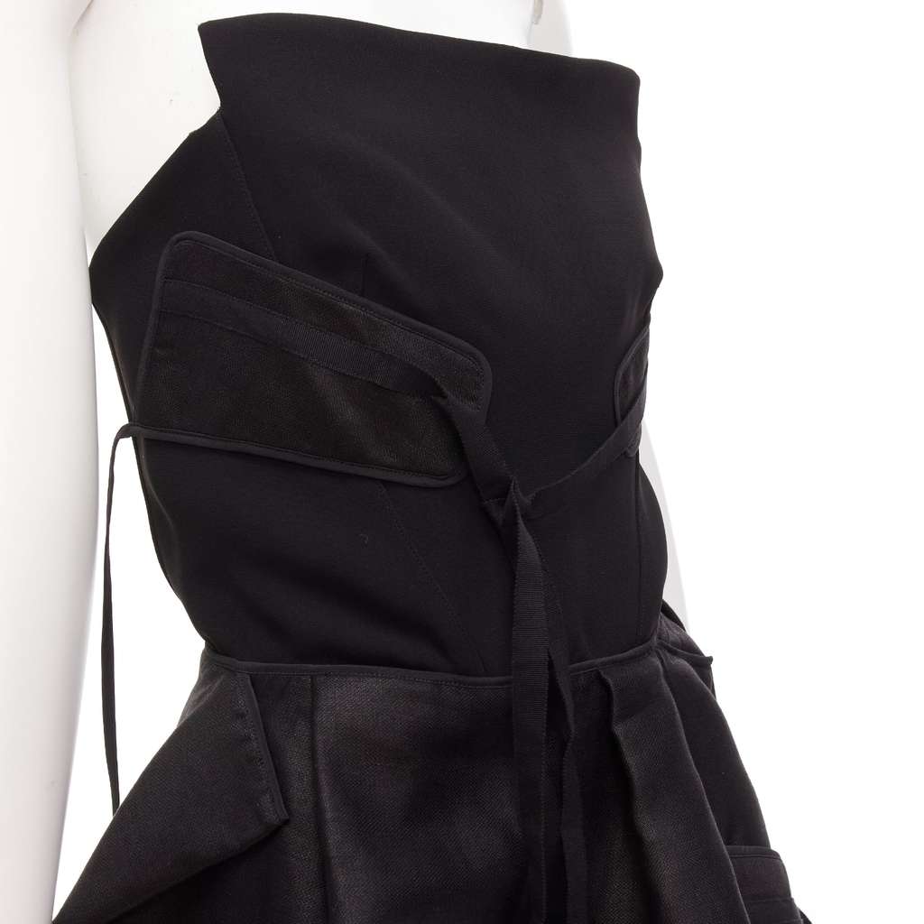 Maticevski Trinity Black Polyester Never worn - Back View