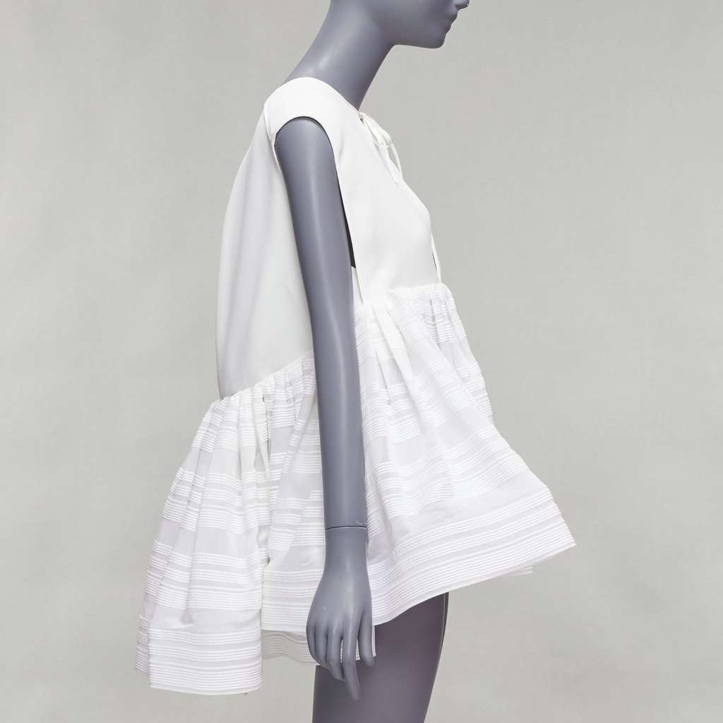 Maticevski Escapism White Polyester Never worn, with tag - Back View