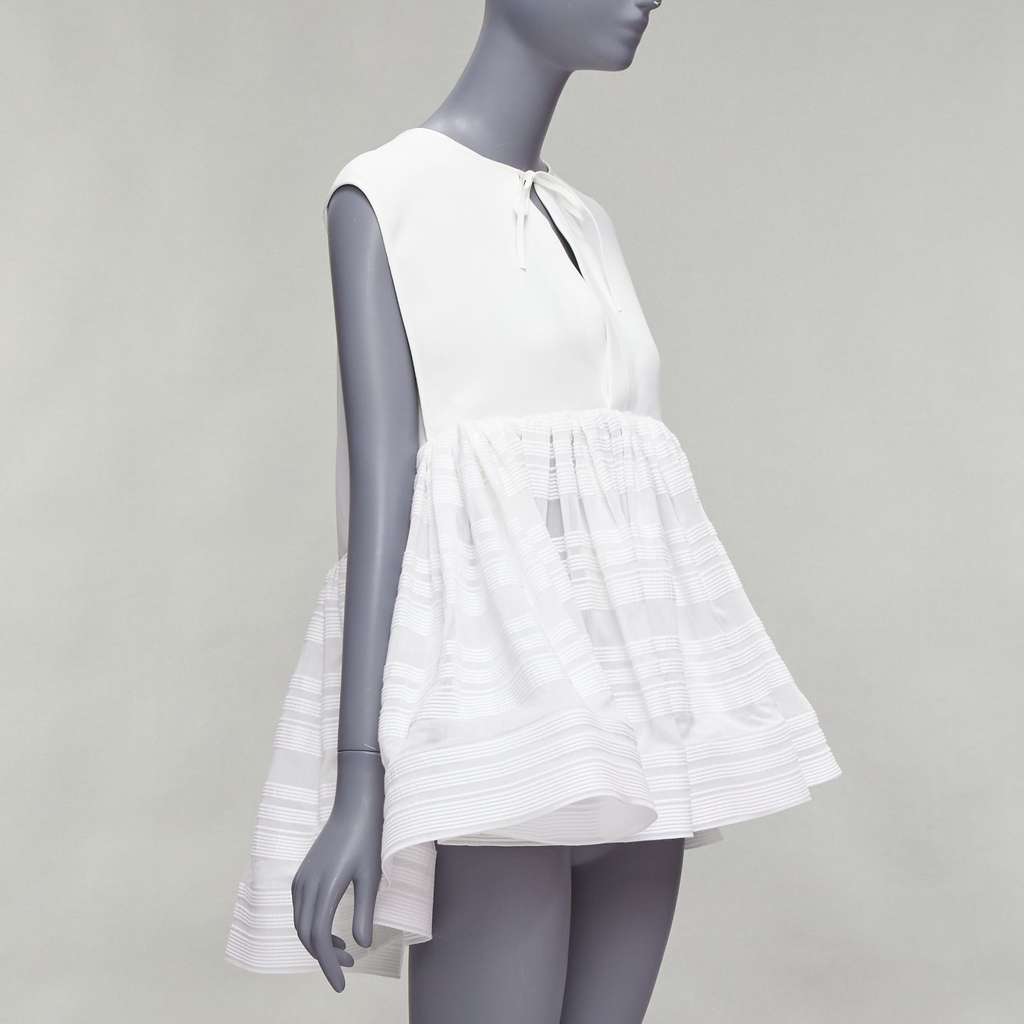 Maticevski Escapism White Polyester Never worn, with tag - Inside View