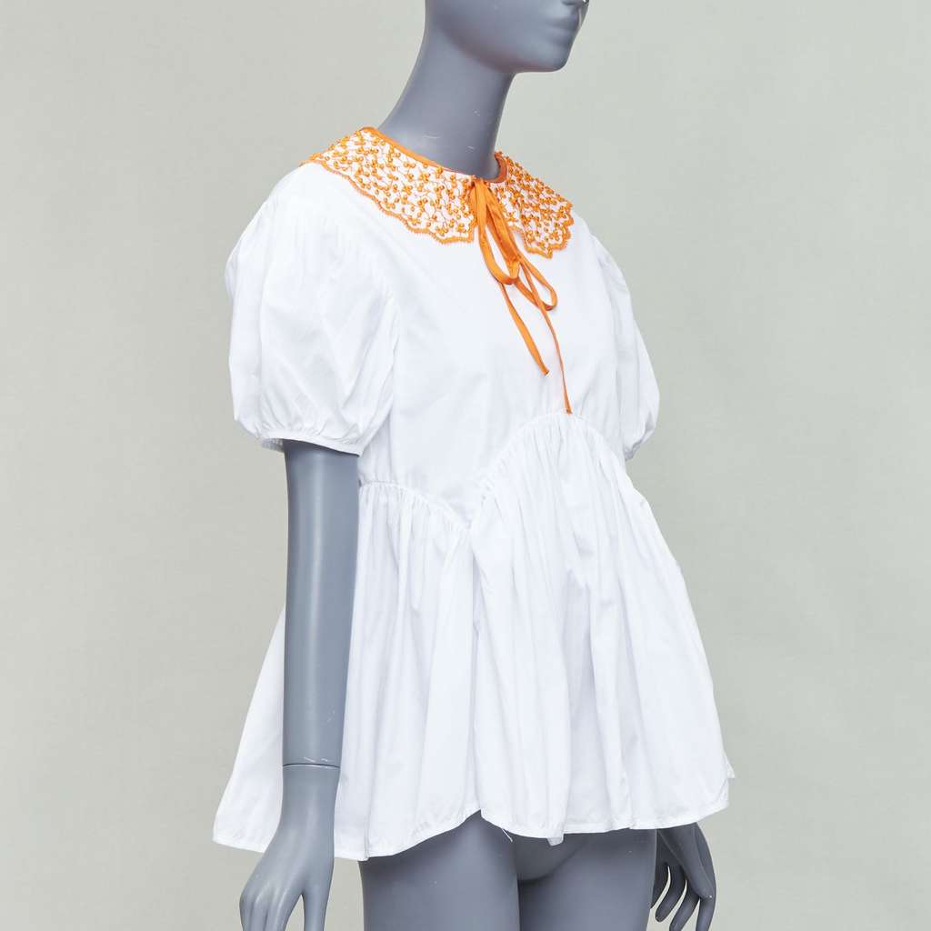 CecIlie Bahnsen Mie White Cotton Never worn - Inside View