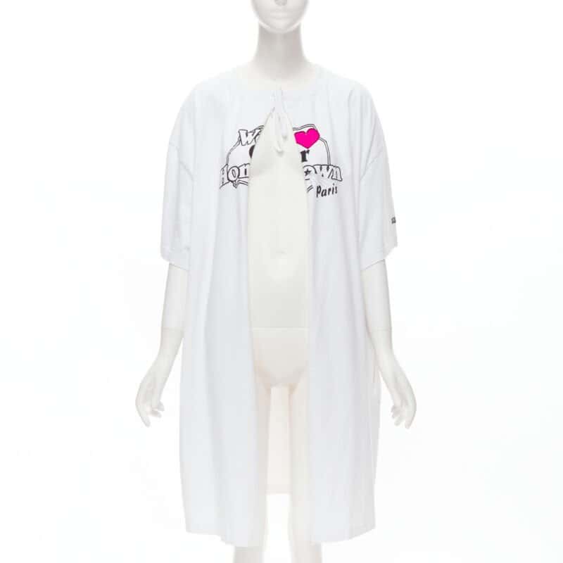 Vetements We Love Hometown Sweater White Cotton Very good - Front View