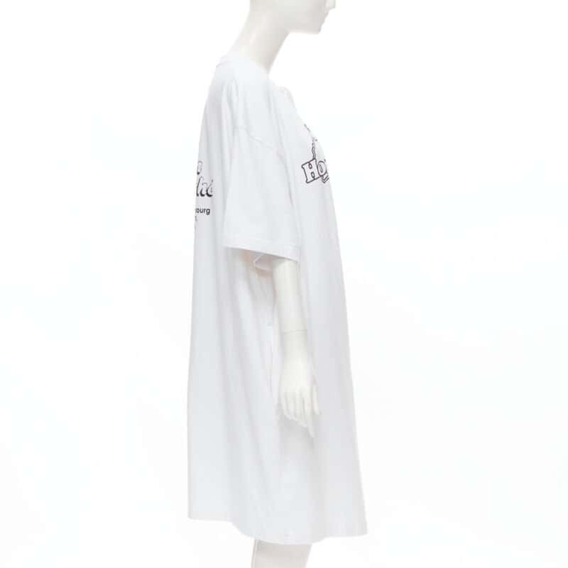 Vetements We Love Hometown Sweater White Cotton Very good - Model View