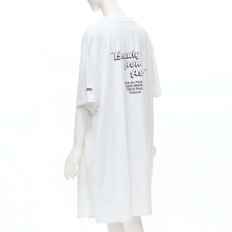 Vetements We Love Hometown Sweater White Cotton Very good - Box View