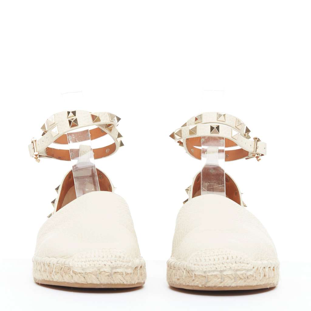 Valentino Rockstud Ecru Leather Very good - Inside View