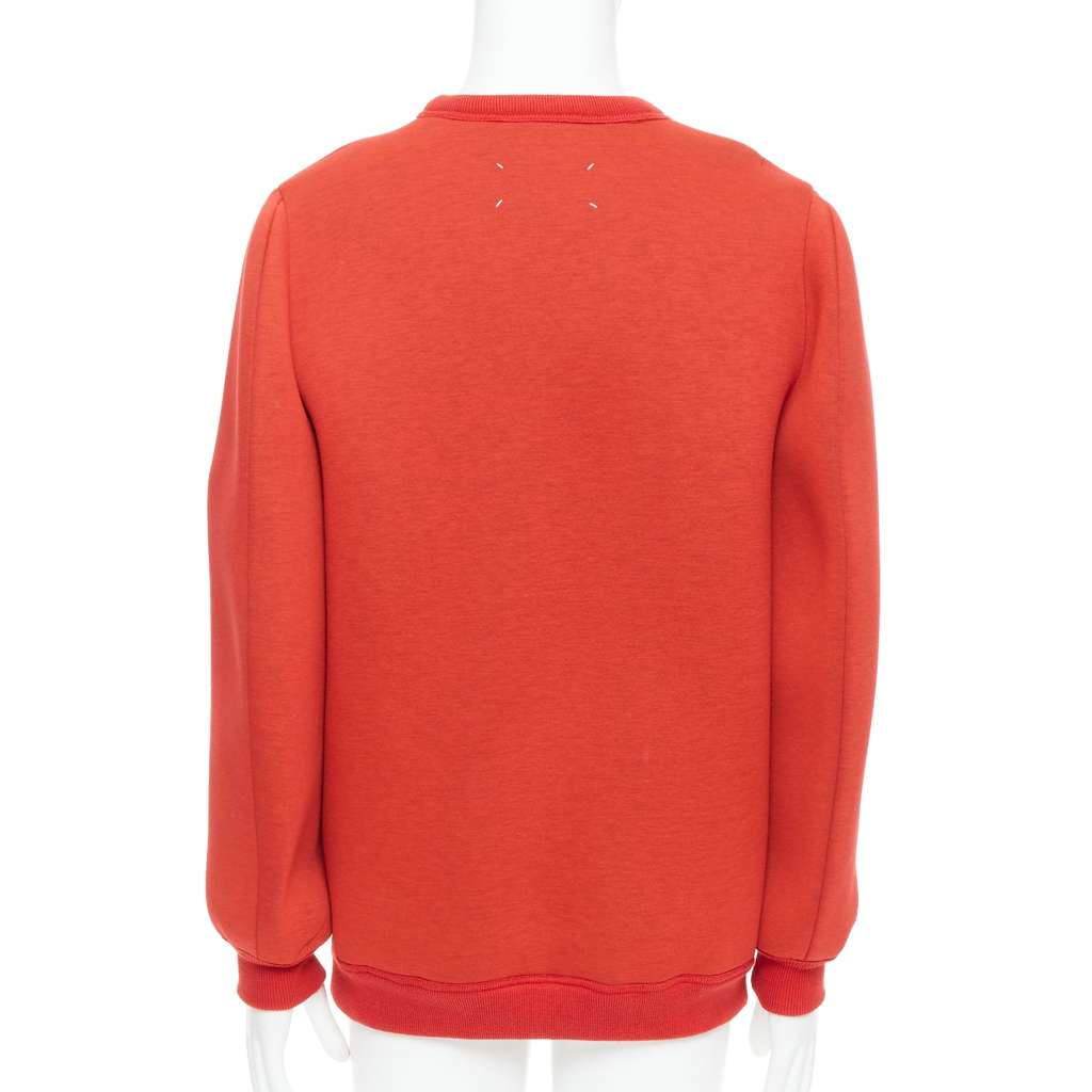Maison Martin Margiela Curved Sleeve Jumper Red Very good - Box View