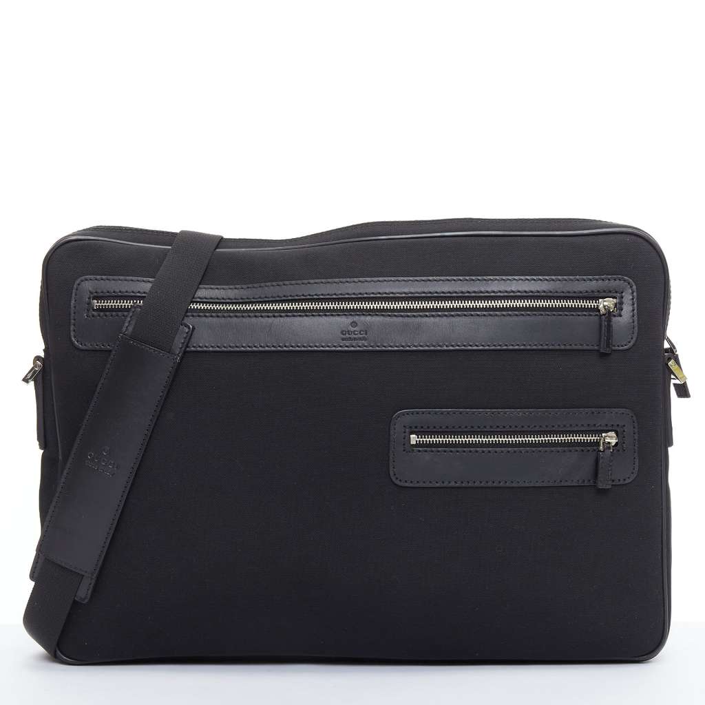 Gucci Pink Wraparound Clutch Black Very good - Front View