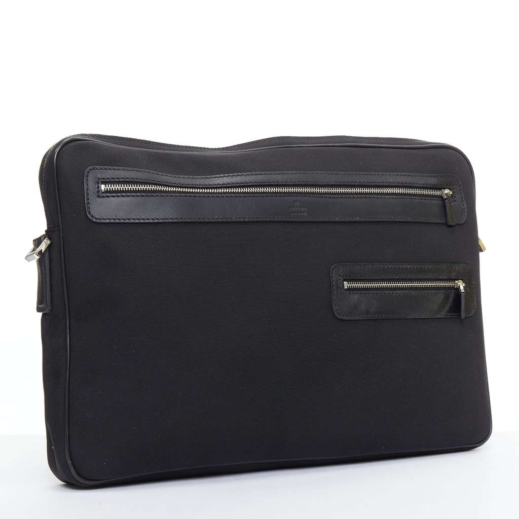 Gucci Pink Wraparound Clutch Black Very good - Inside View