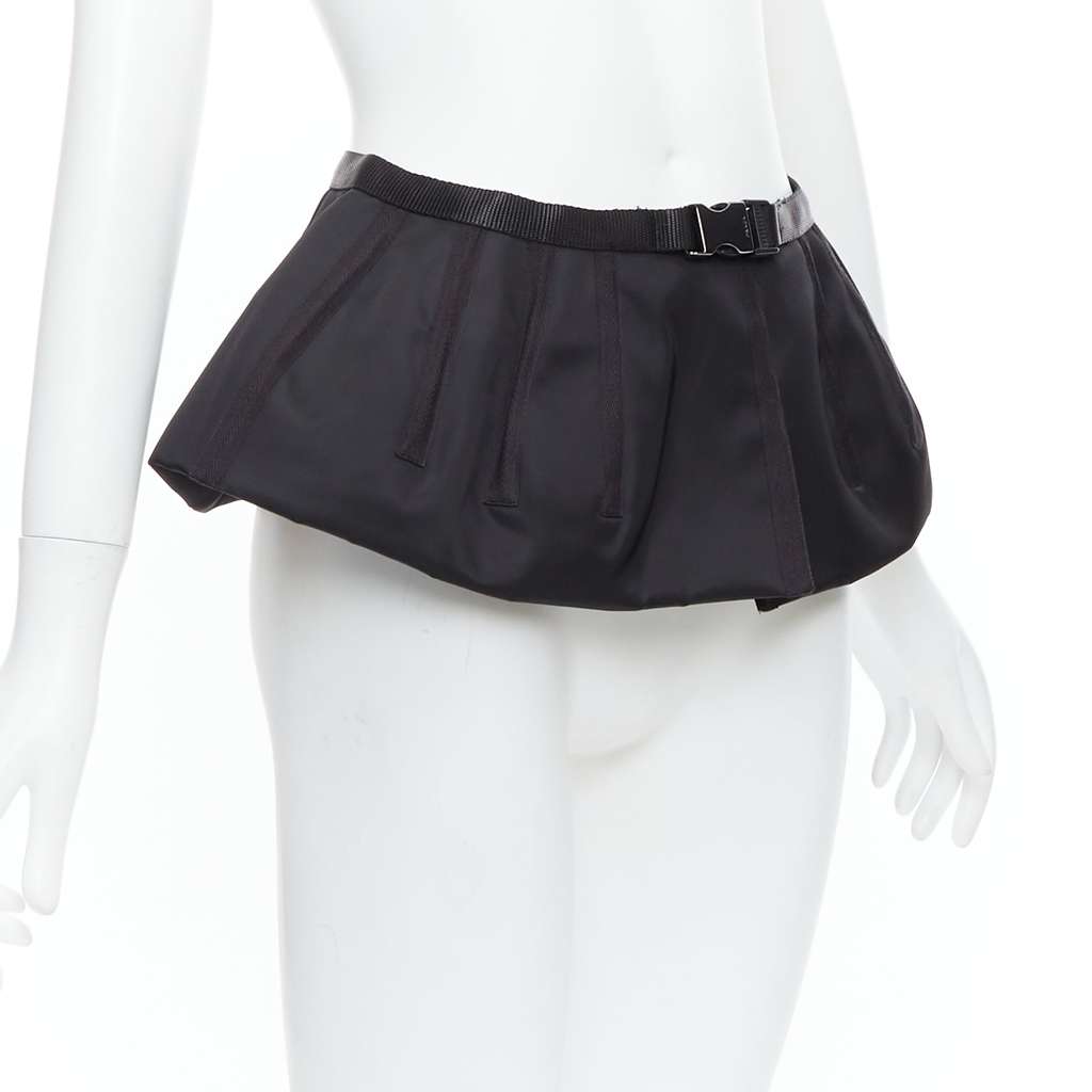 Prada Medusa Oval Black Belt Black Very good - Inside View