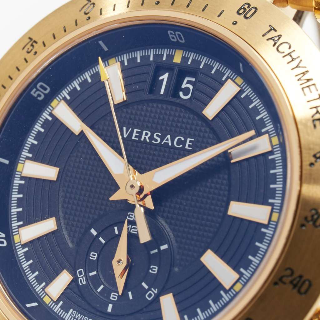 Versace V-Race Sport Gold Fair condition - Back View