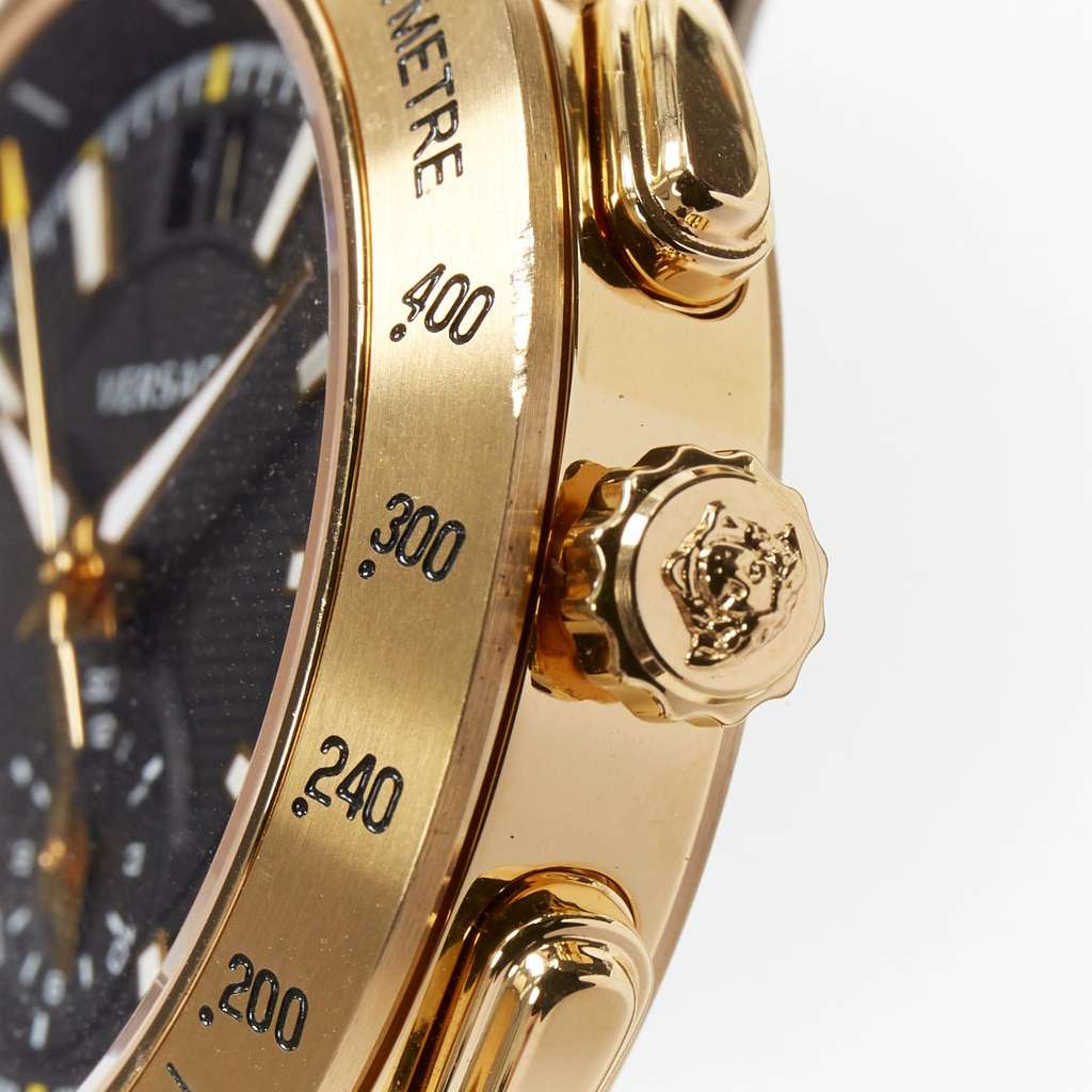 Versace V-Race Sport Gold Fair condition - Inside View