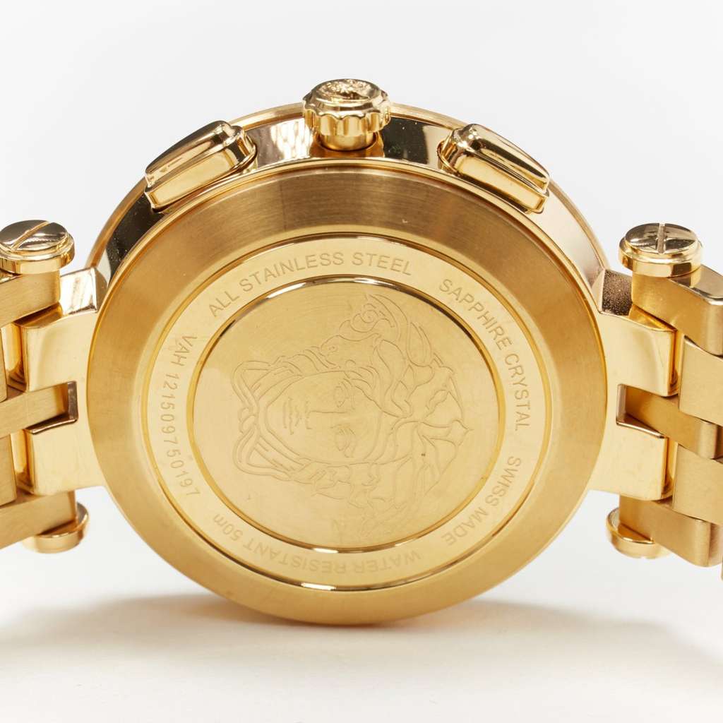 Versace V-Race Sport Gold Fair condition - Box View