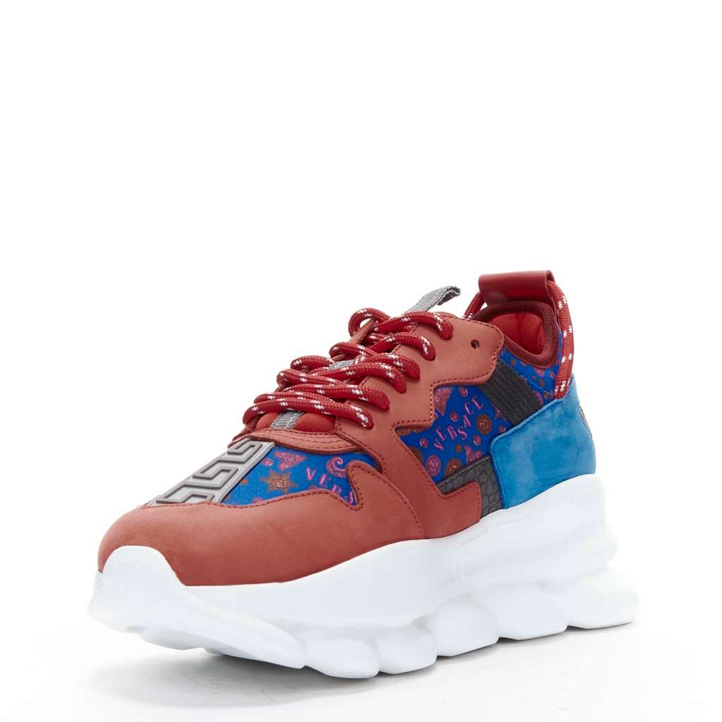 Versace Chain Reaction Shoes Red Never worn - Inside View