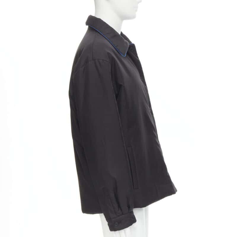 Fendi Black White Jacket Black Polyester Never worn, with tag - Box View