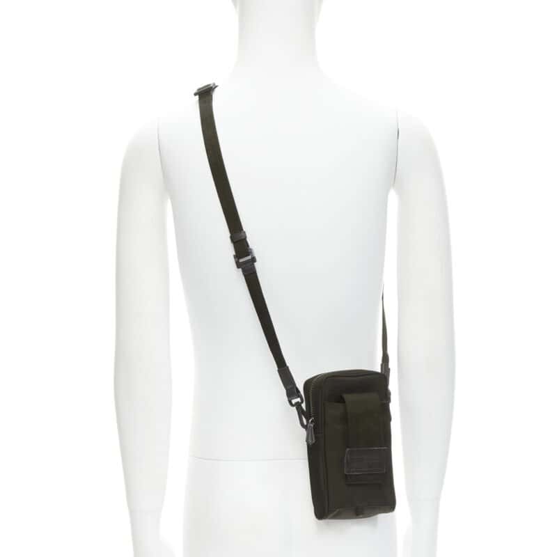 Fendi Gradient FF Crossbody Bag Green Never worn, with tag - Back View