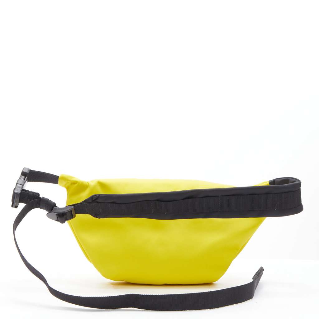 Balenciaga double pack sharp pack yellow waist bag Yellow Never worn, with tag - Model View