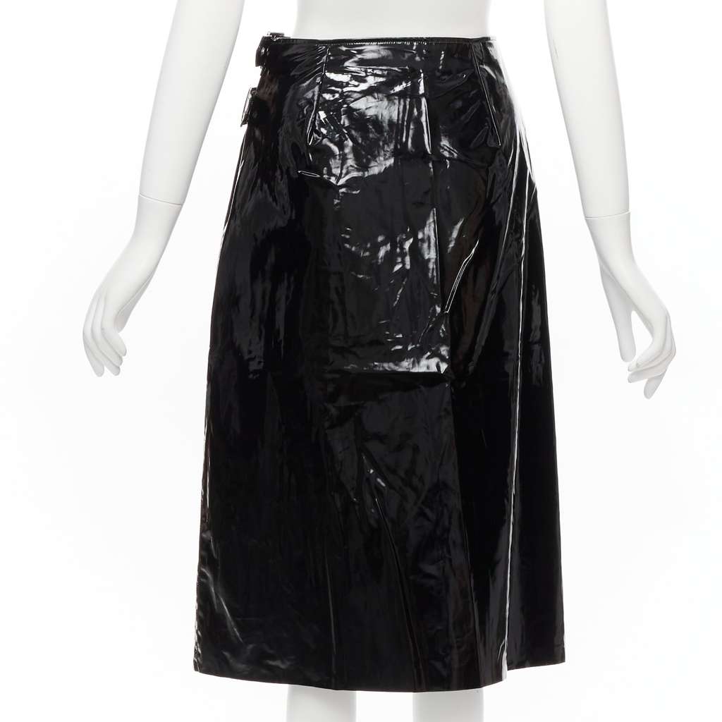 Gucci Punk Kilt Skirt Black Cotton Very good - Box View