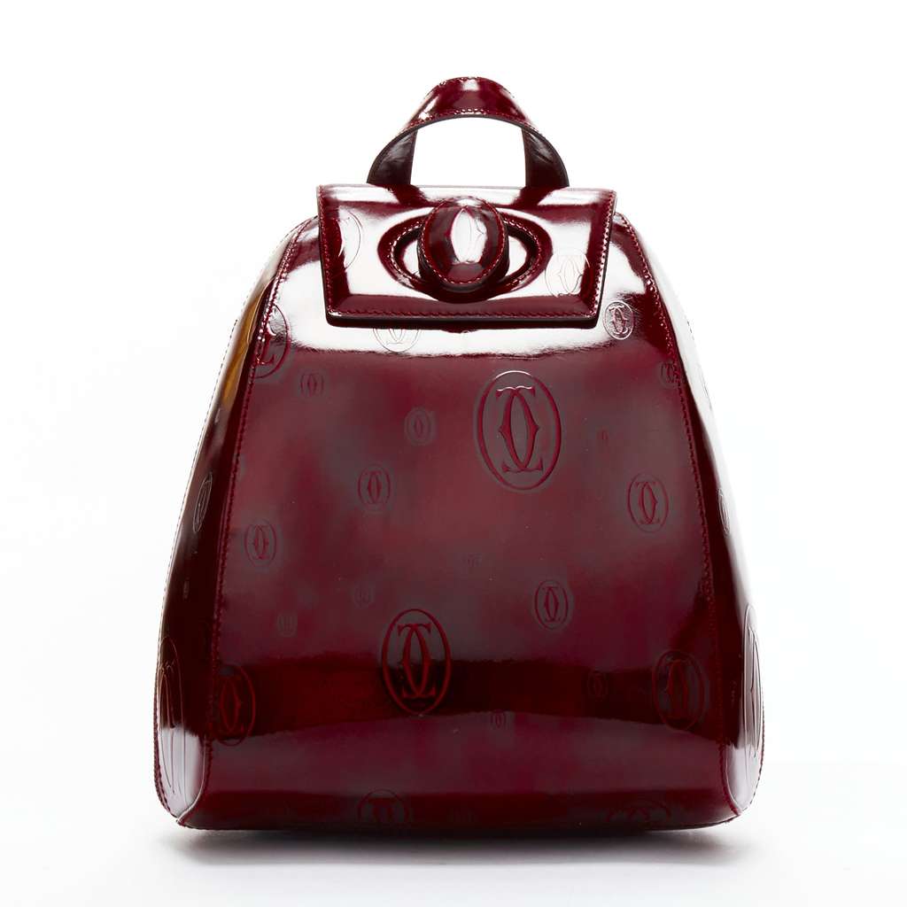 Cartier Happy Birthday Red Leather Very good - Front View