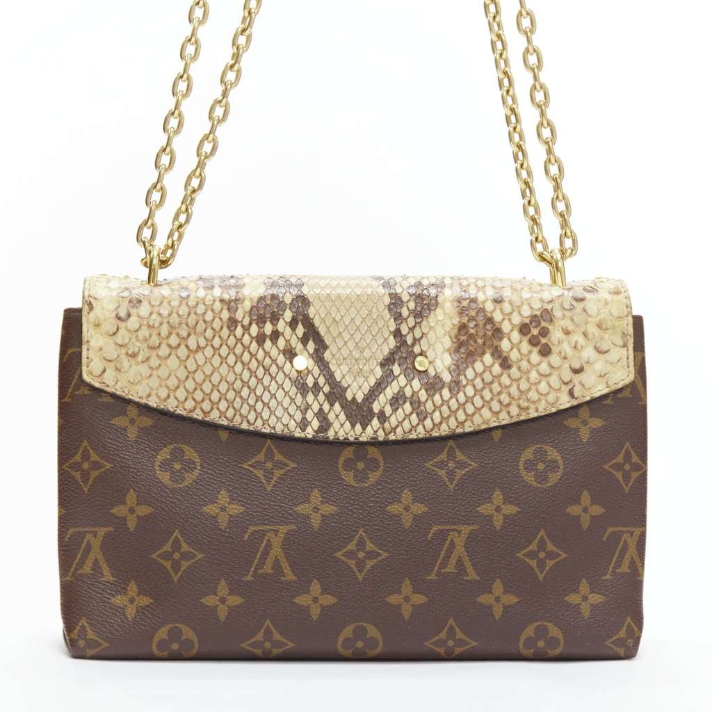 Louis Vuitton Saint Placide Brown Very good - Box View