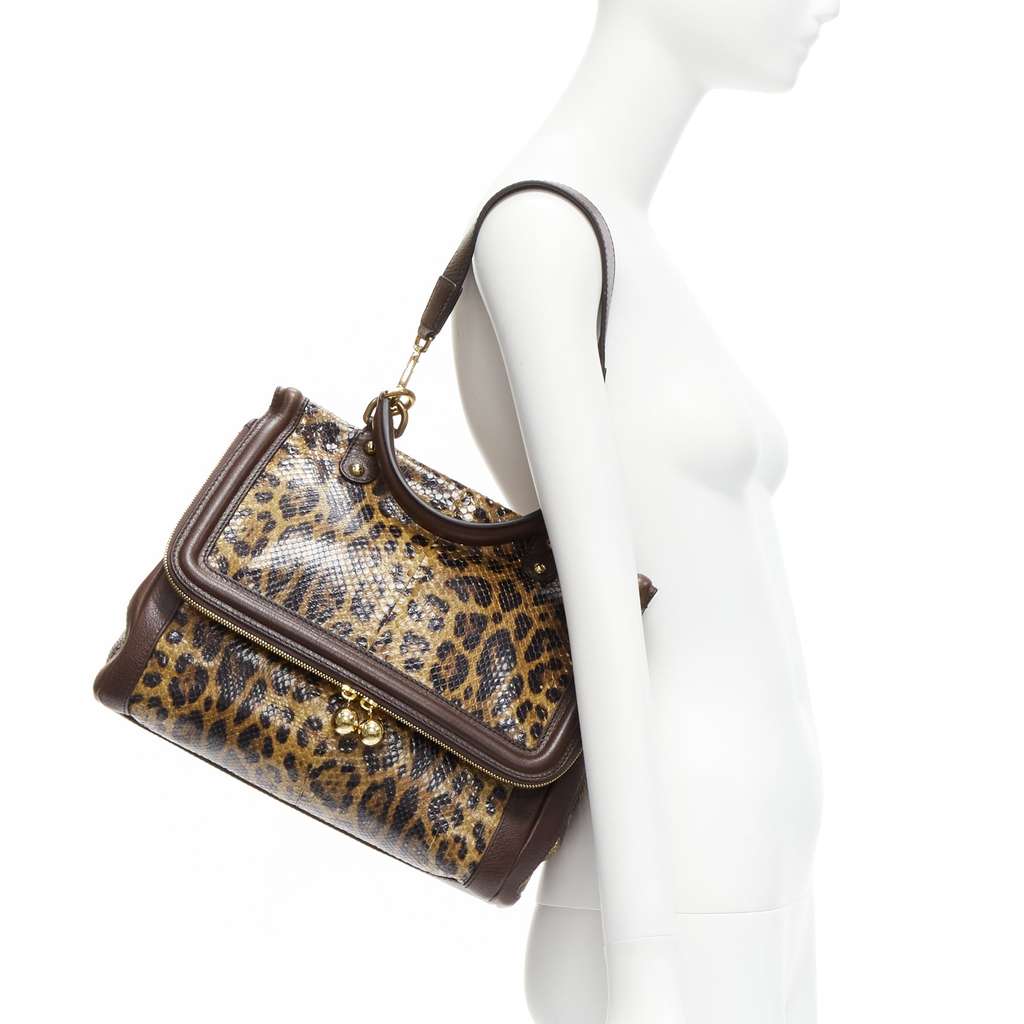 Dolce & Gabbana Sicily Brown Leather Very good - Back View
