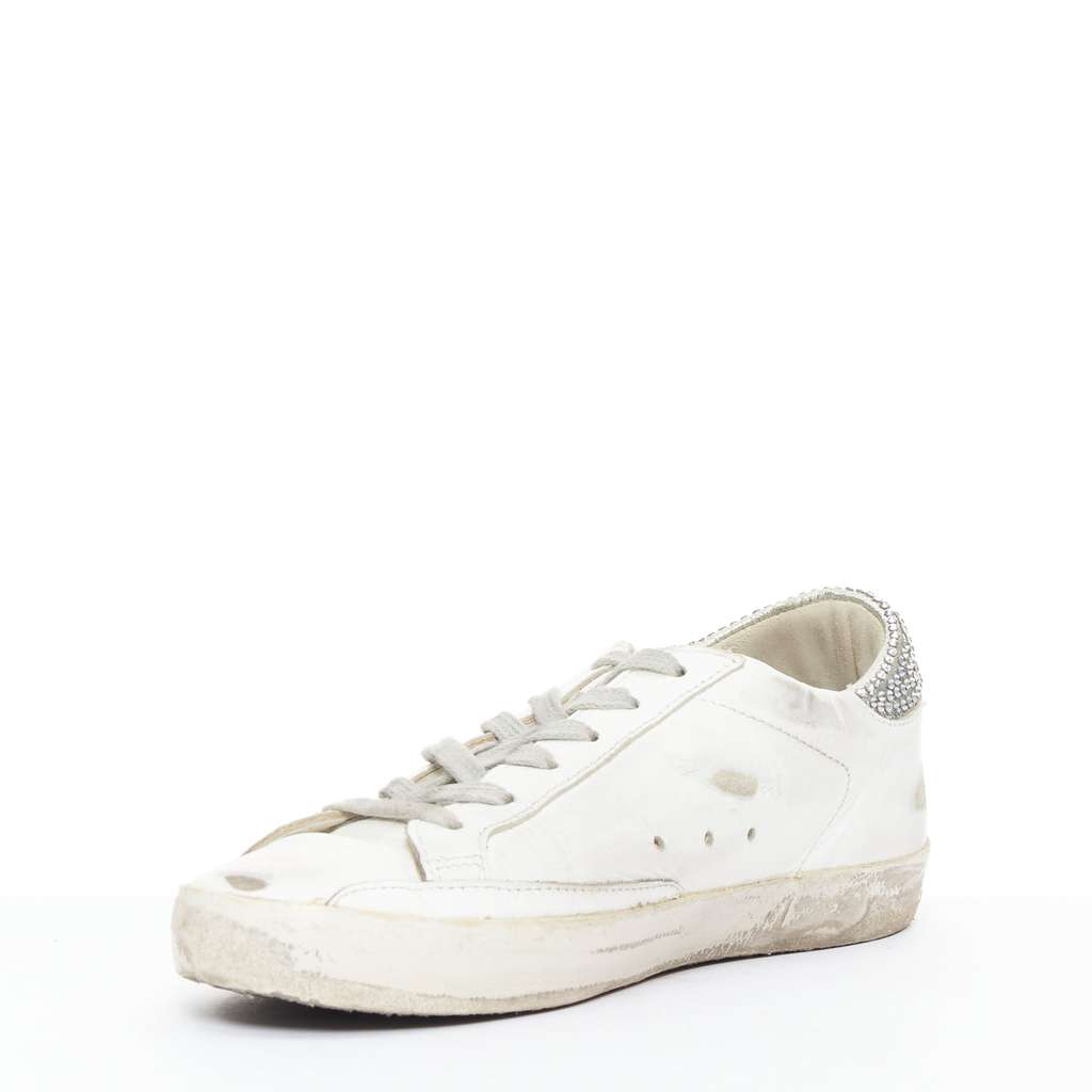 Golden Goose Super Star White Leather Very good condition - Model View