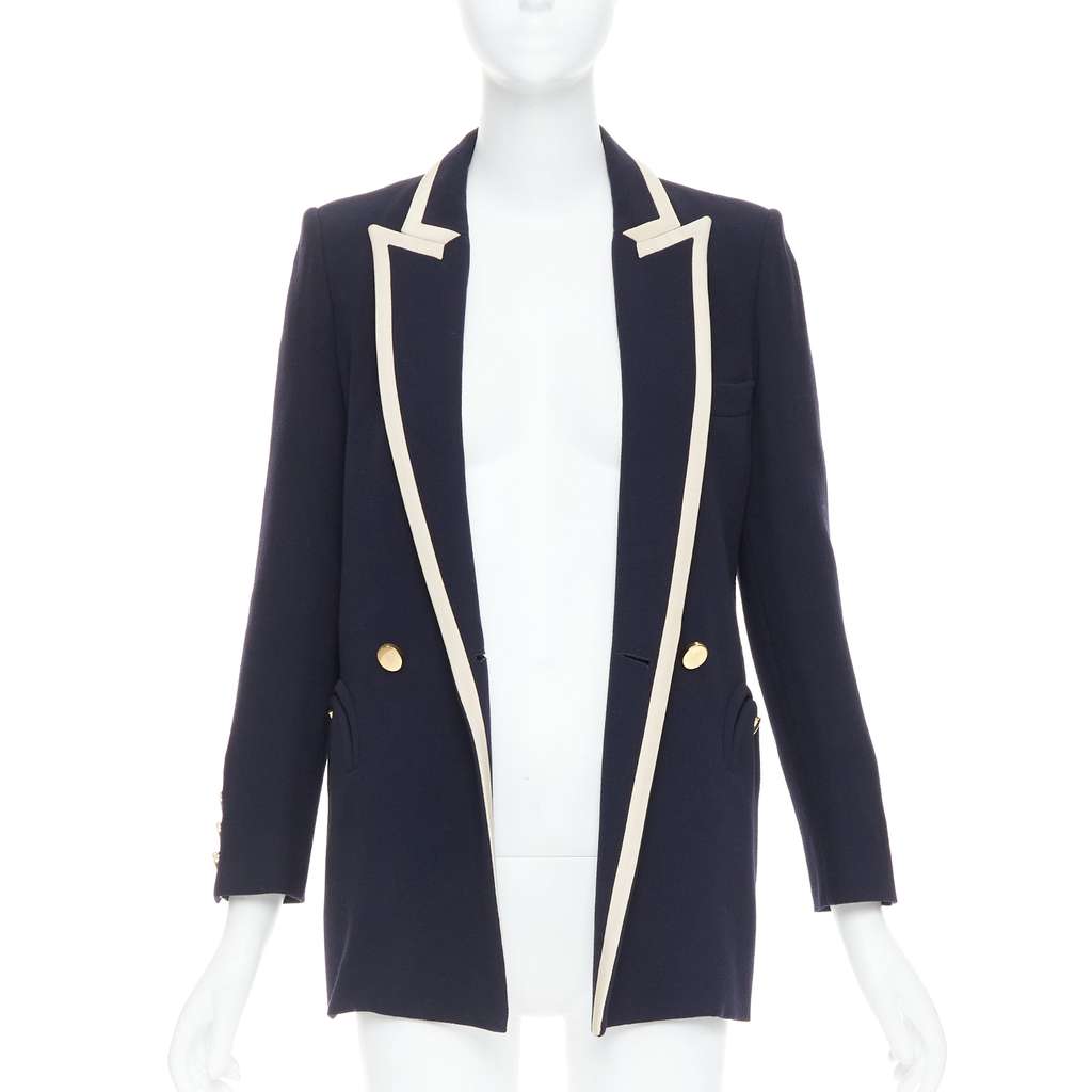 Blaze Milano Everyday Navy Wool Very good - Inside View