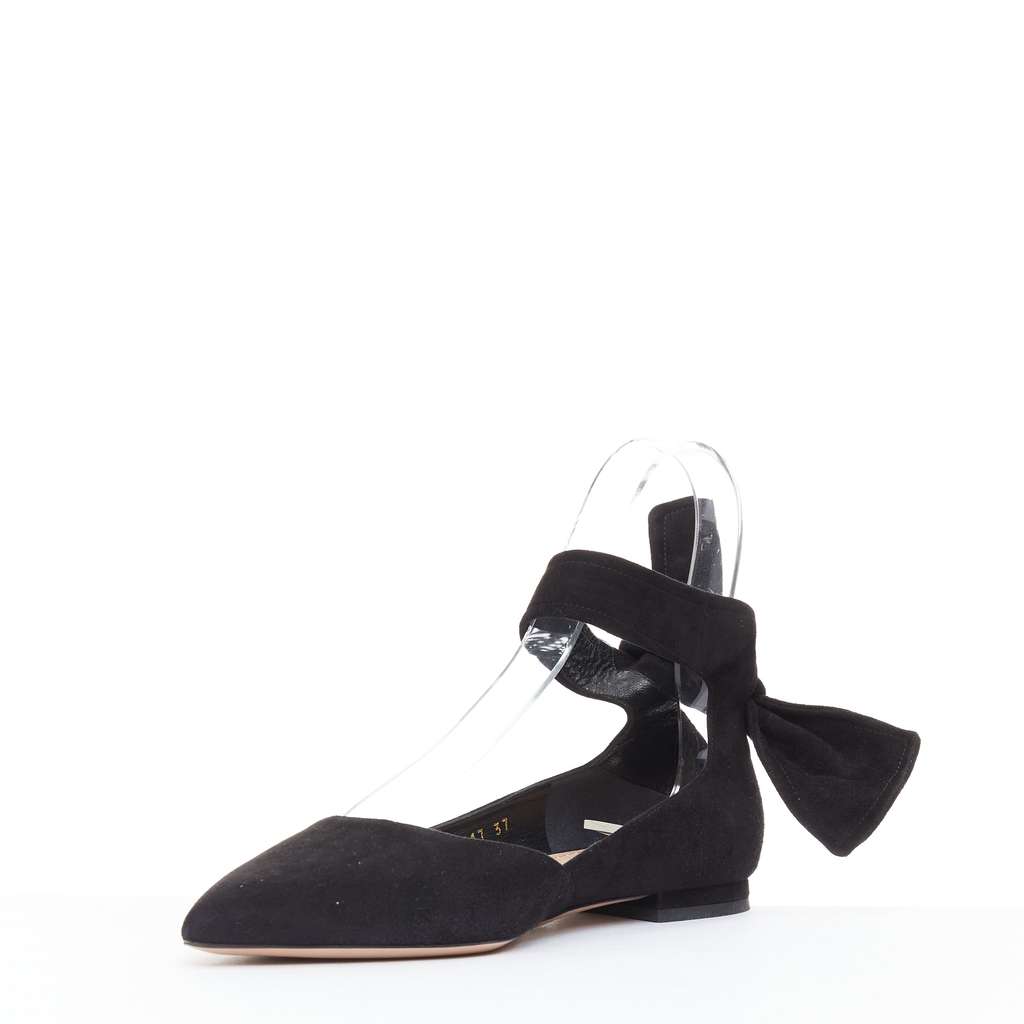 Dior Dior La Belle D Ballet Pump Black Suede Very good - Model View