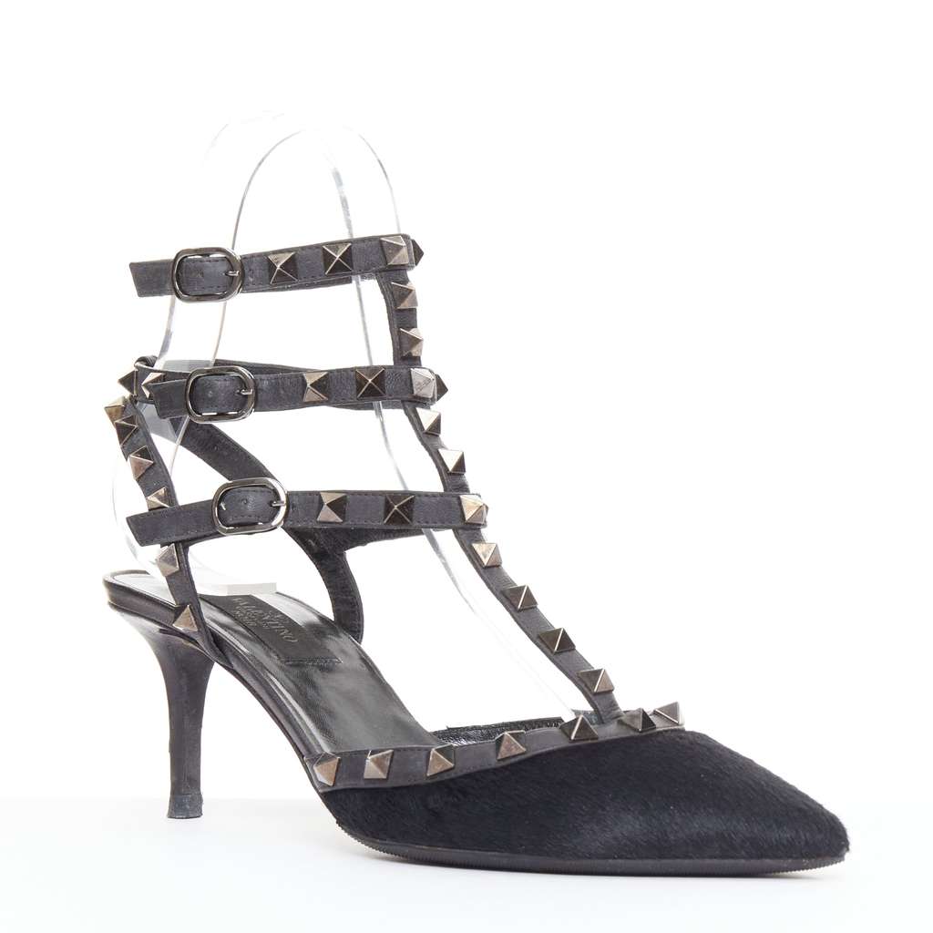 Valentino Rockstud Noir Black Good - Back View
