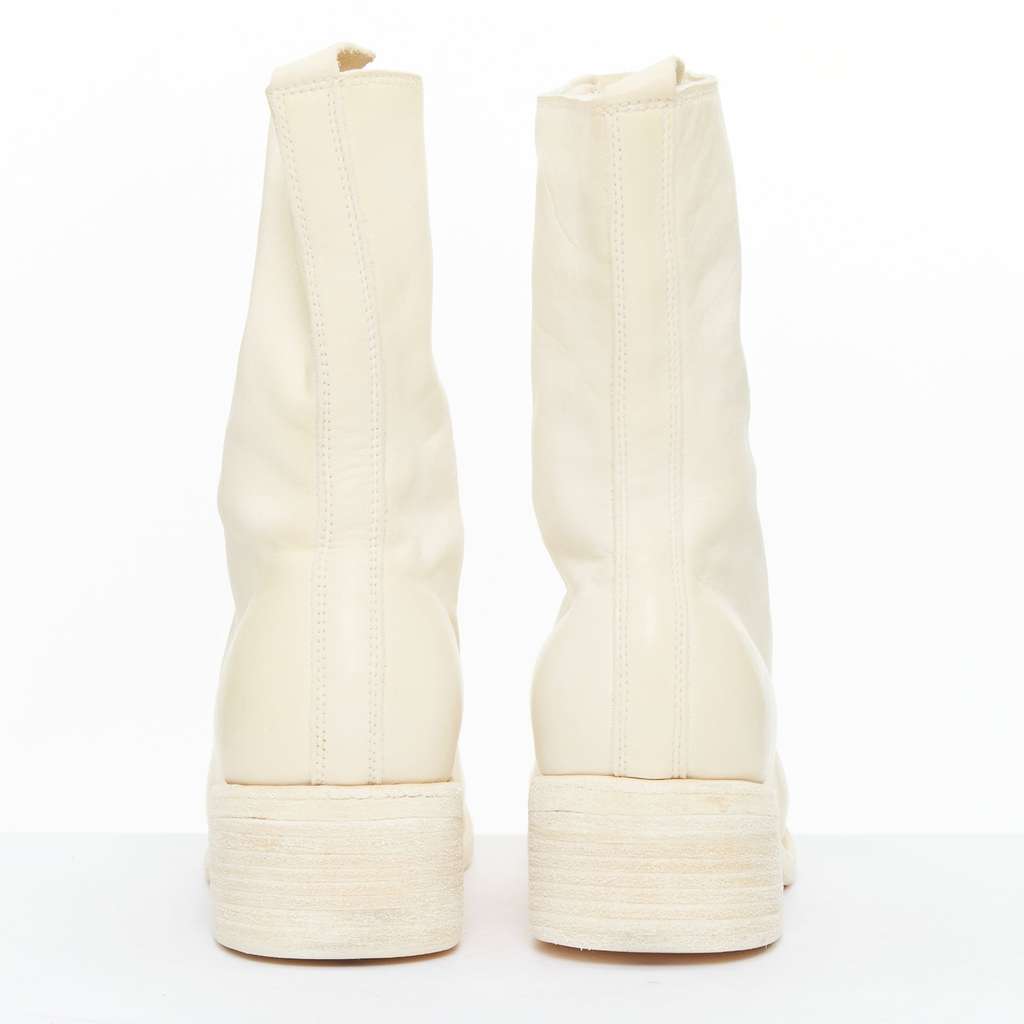 Guidi PL2 Soft Horse White Leather Very good - Box View