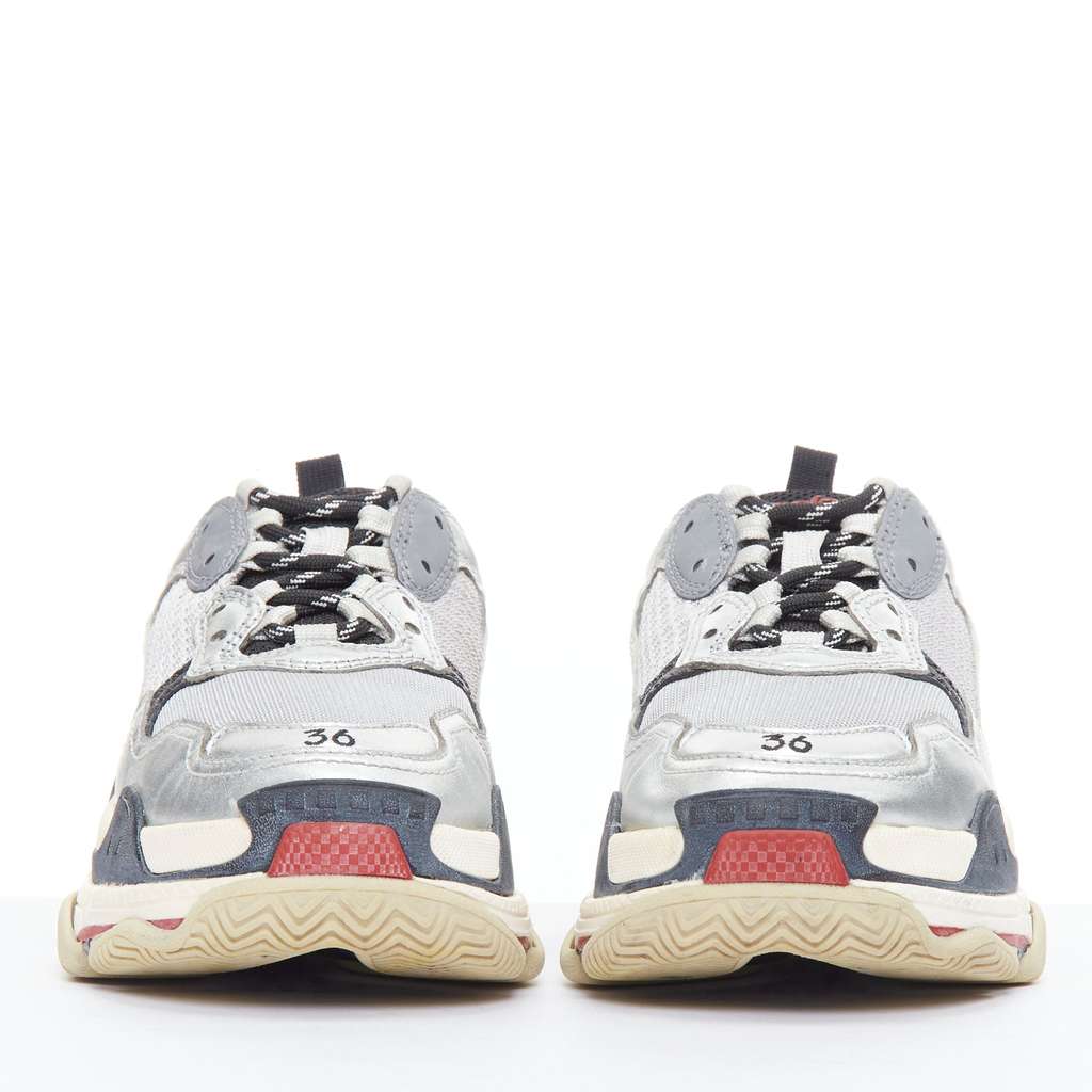 Balenciaga Triple S MultiColor Leather Good condition - Inside View