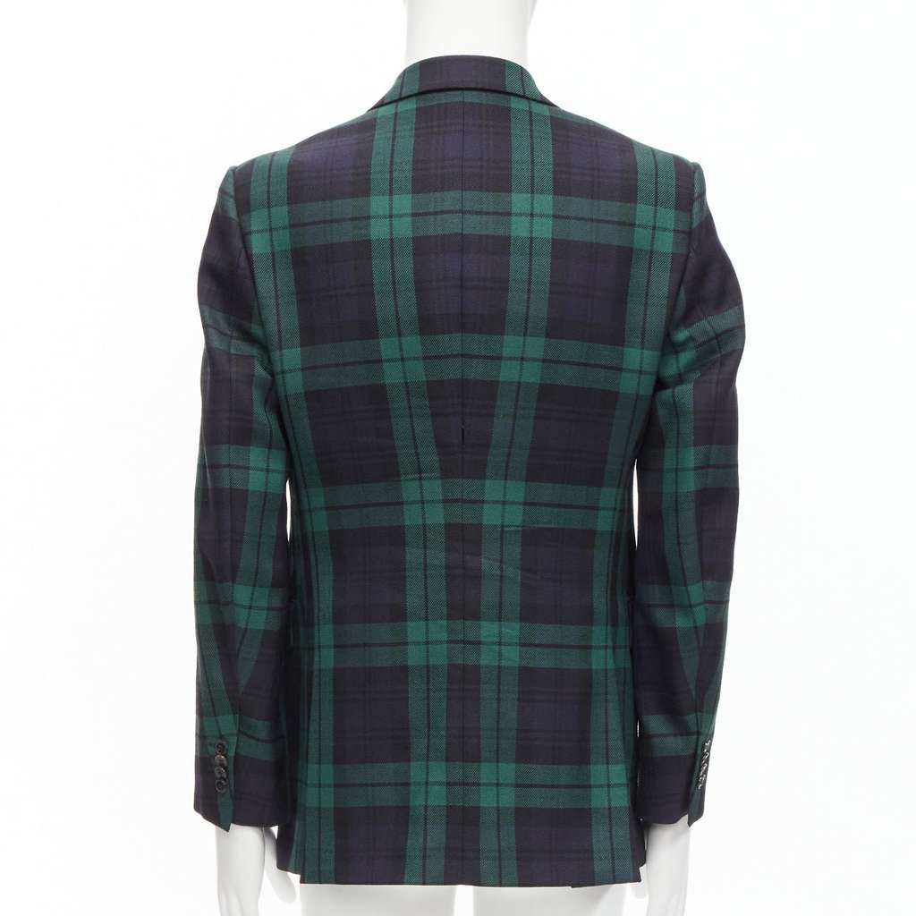 Valentino Garavani Preppy School Blazer Blue Wool Never worn - Box View