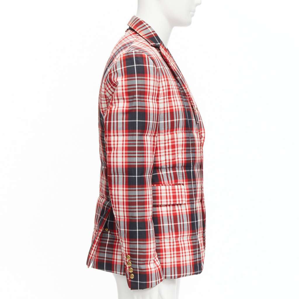 Moncler Giacca Red Polyester Very good - Model View