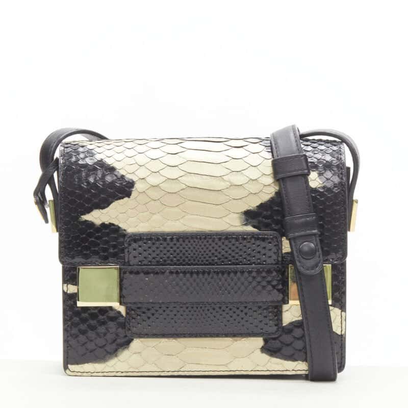 Delvaux Cagole XS Bag Black Leather Very good - Front View