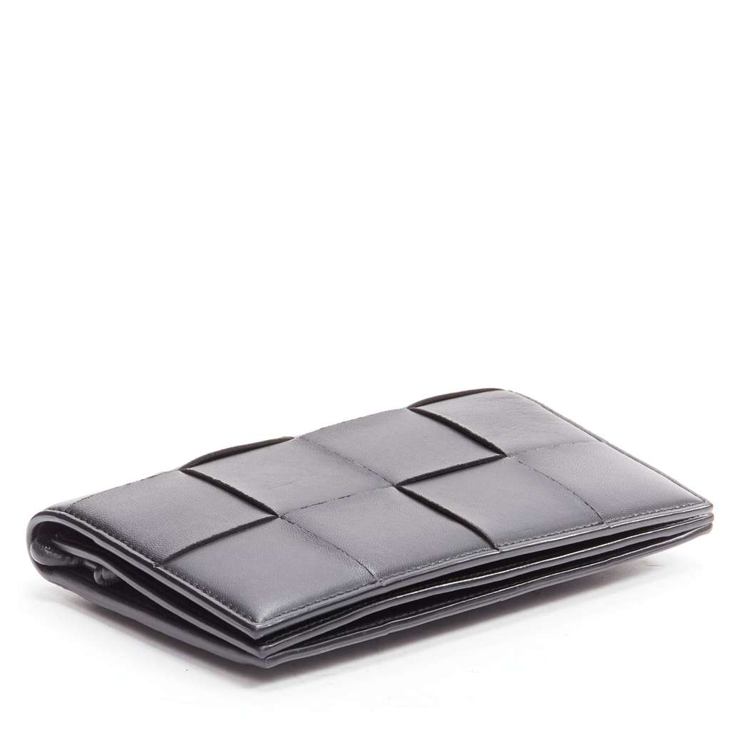 Bottega Veneta Cassette Black Leather Good - Model View