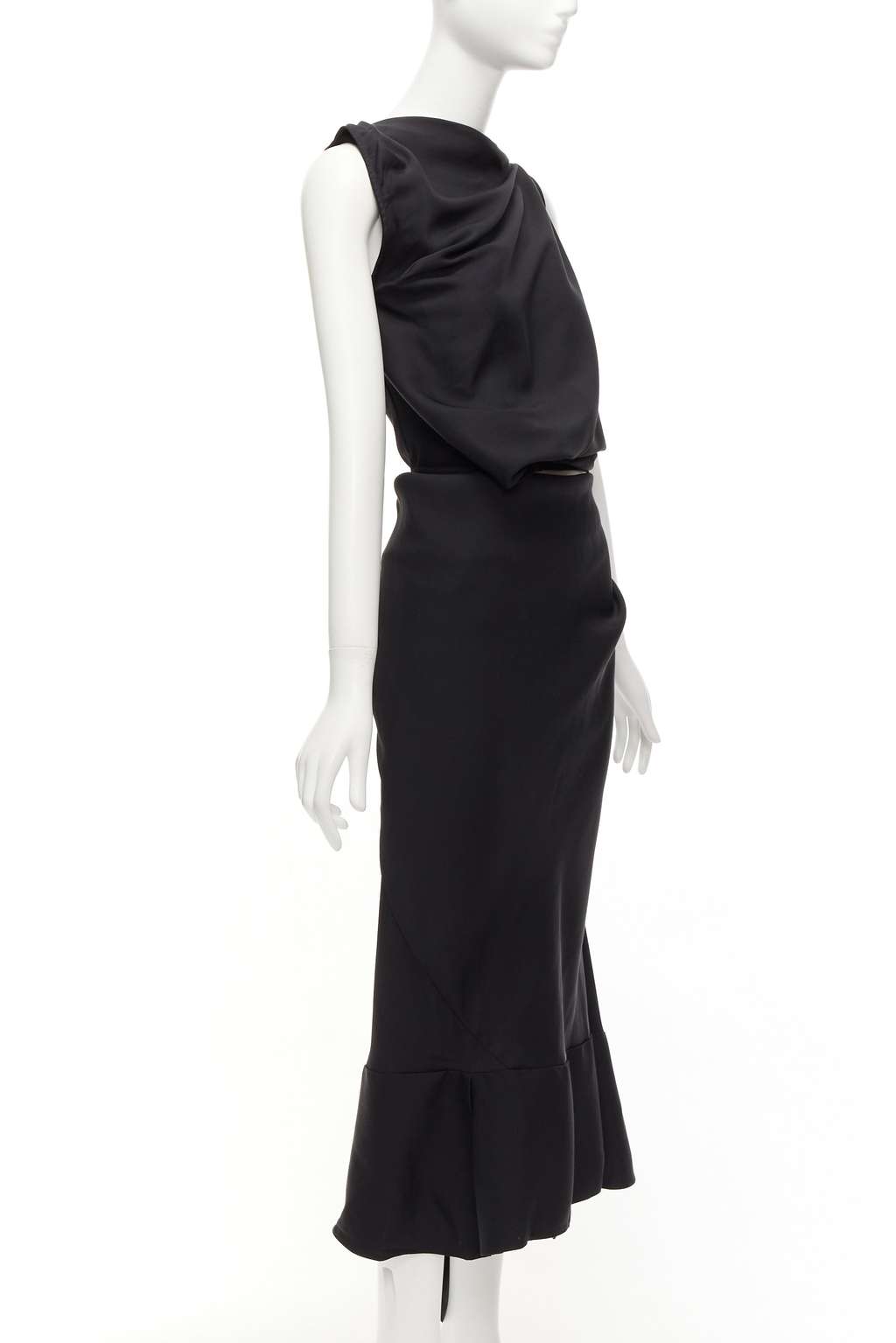 Maticevski Energy Slash Black Viscose Never worn - Inside View