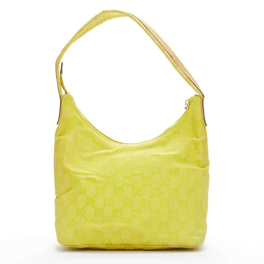 Gucci Twin Denim Bag Yellow Fair - Box View