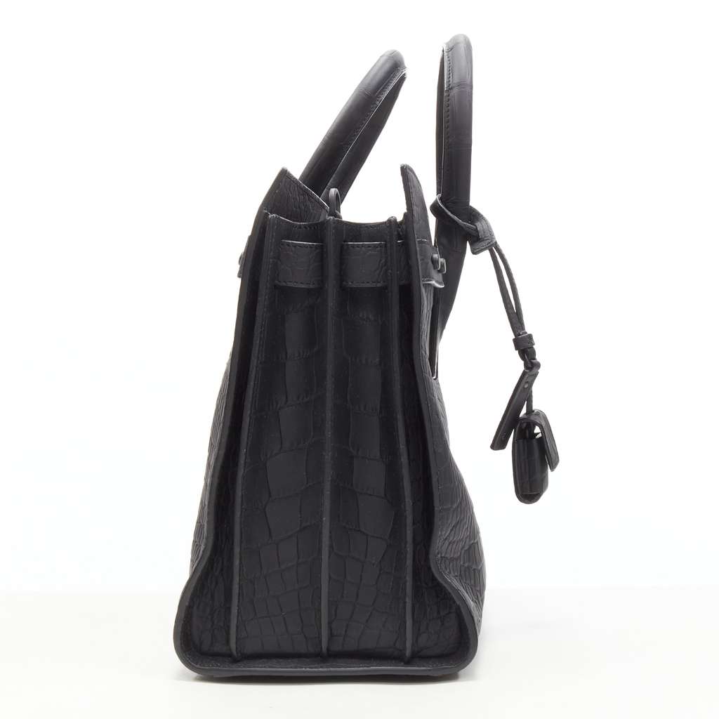 Saint Laurent Sac De Jour Small Black Leather Never worn - Model View