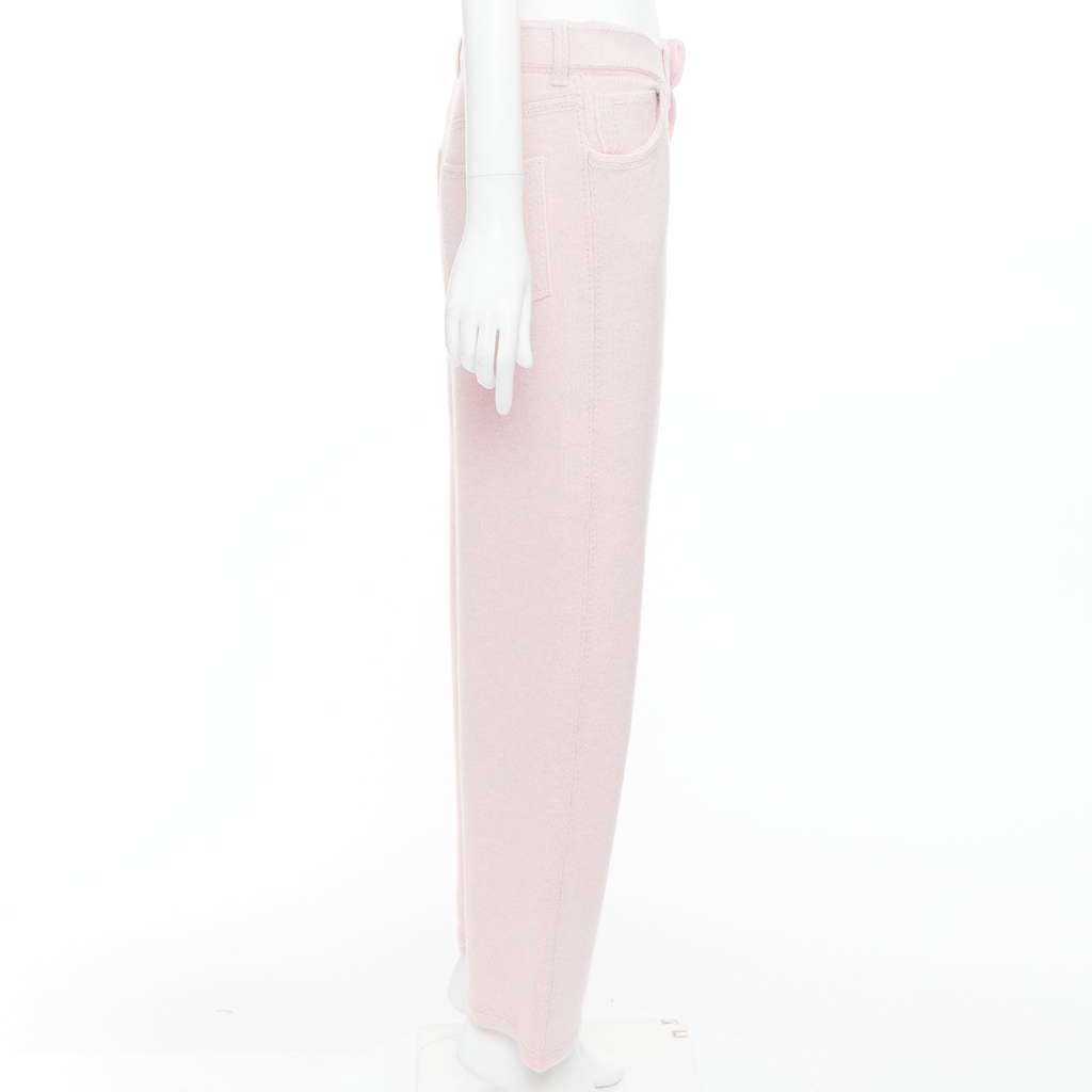 Barrie Pink Knit Pants Pink Cashmere Very good - Model View