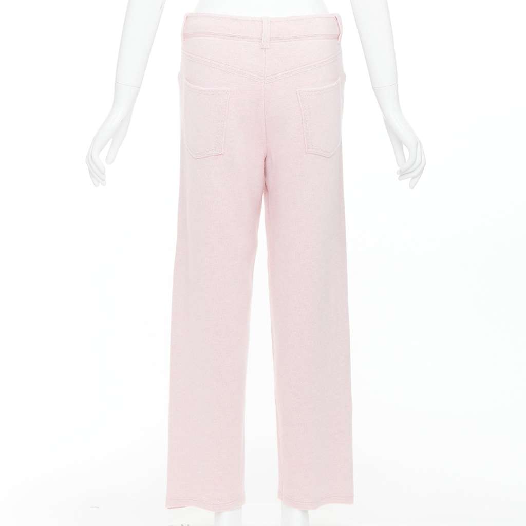 Barrie Pink Knit Pants Pink Cashmere Very good - Box View