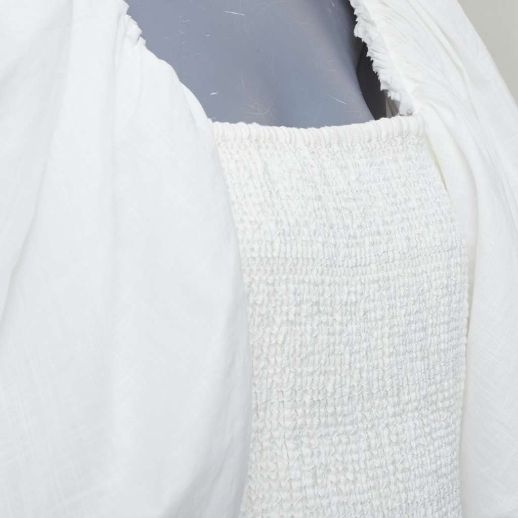 Aje Cherished White Cotton Very good - Back View