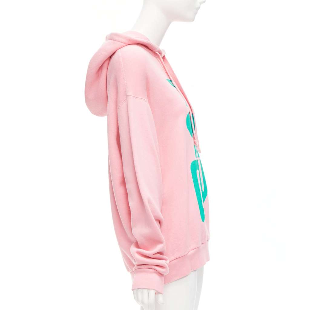 Gucci Cherry Print Hoodie Pink Cotton Never worn - Model View