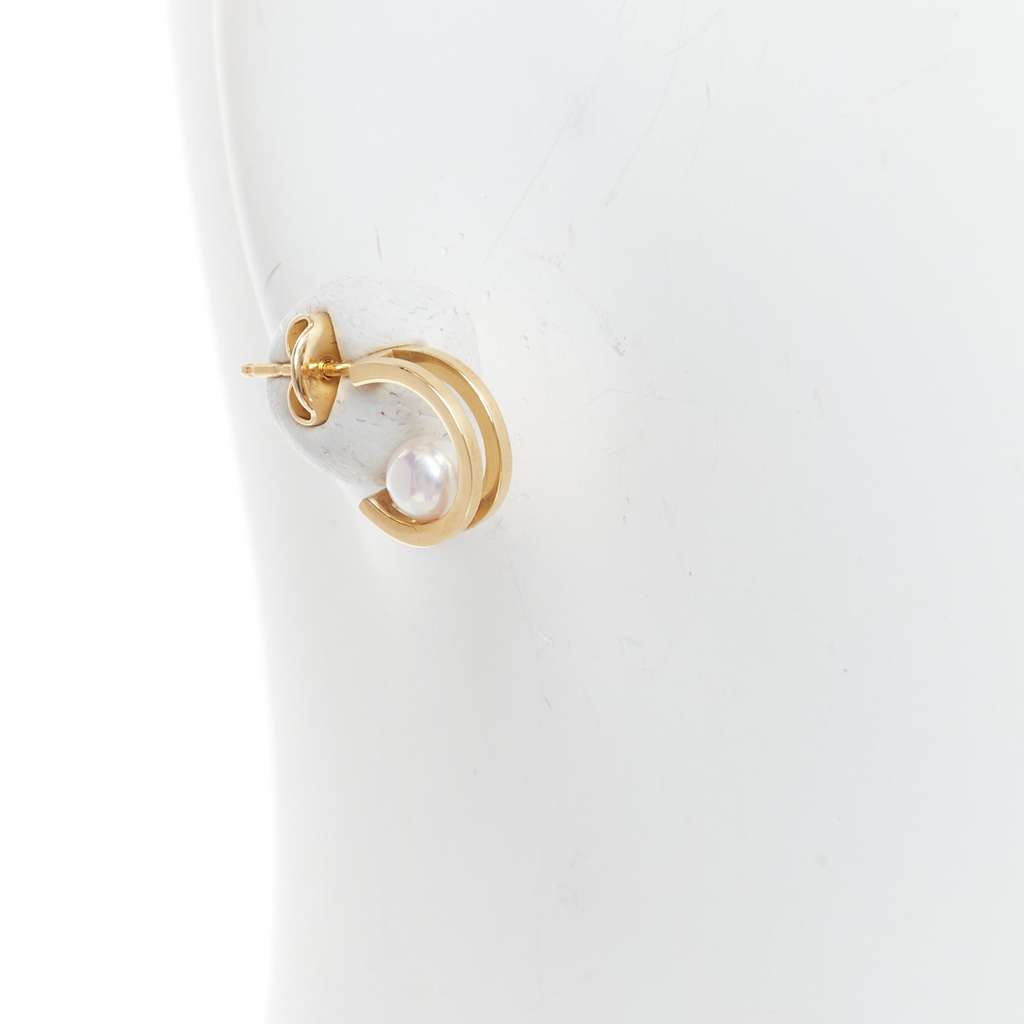 Mikimoto Akoya Pearl Gold Very good - Back View