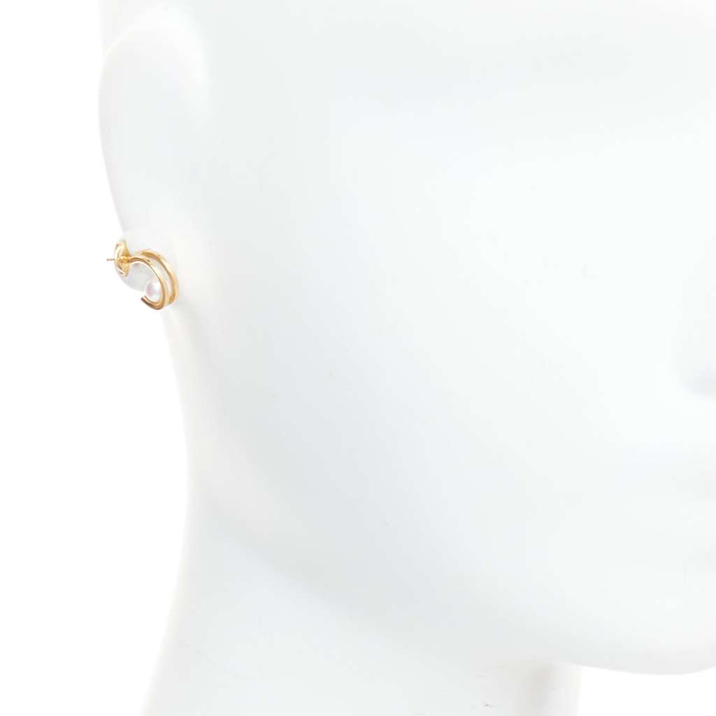 Mikimoto Akoya Pearl Gold Very good - Box View