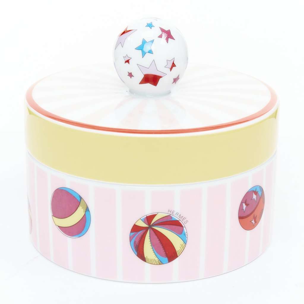 Hermès Circus Round Box Pink Very good condition - Inside View