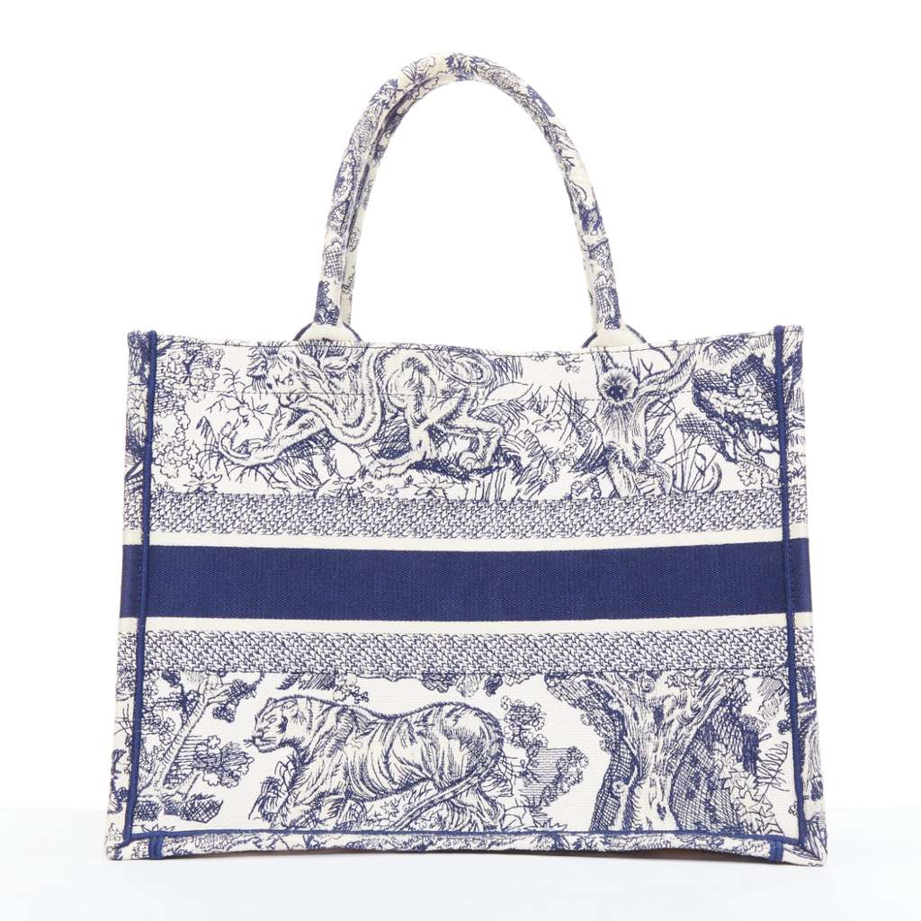 Dior Book Tote Navy Very good - Box View