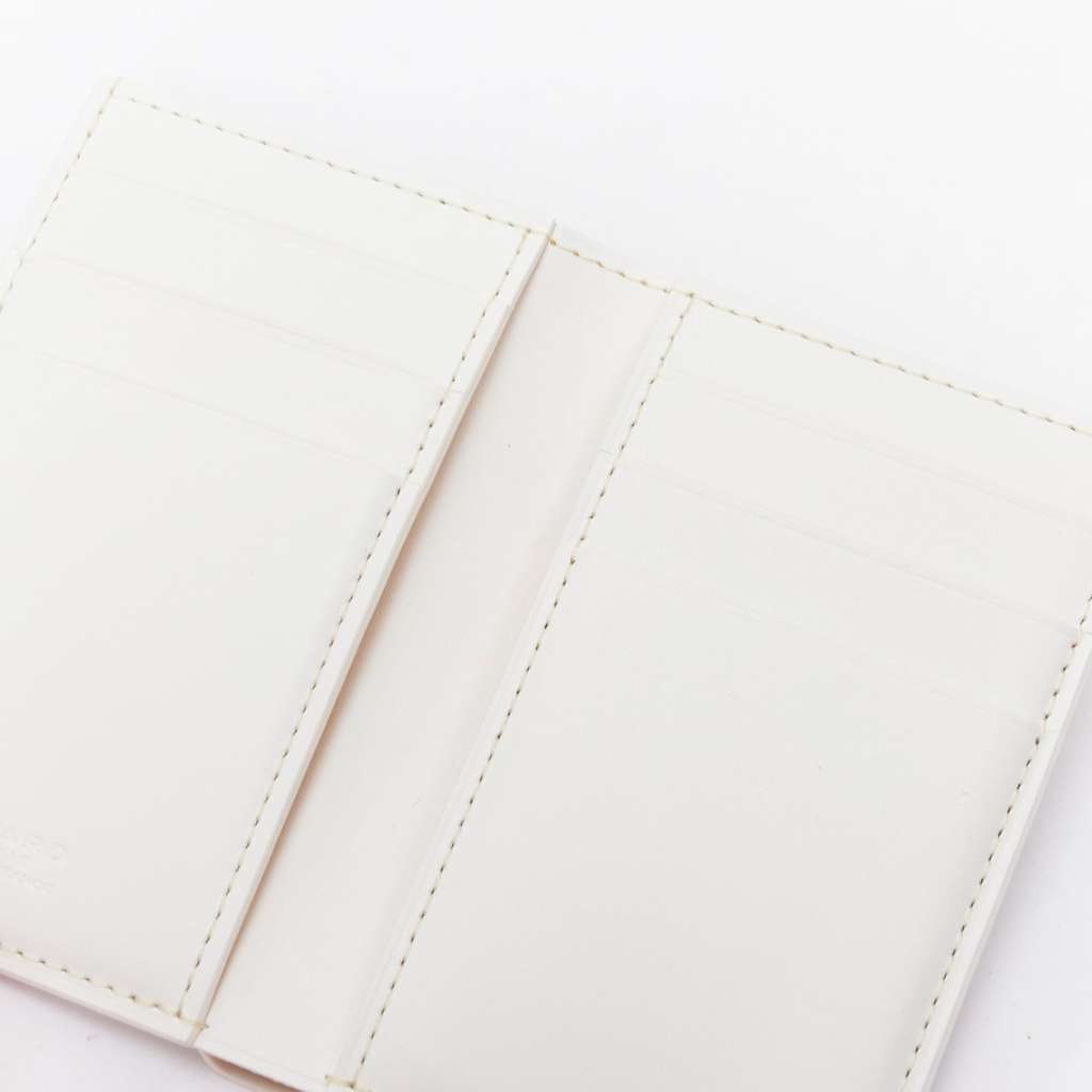 Goyard Goyardine Saint-Pierre 2 White Leather Very good condition - Back View