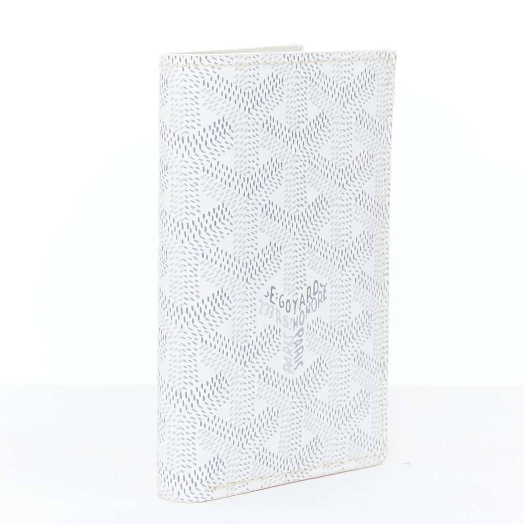 Goyard Goyardine Saint-Pierre 2 White Leather Very good condition - Inside View